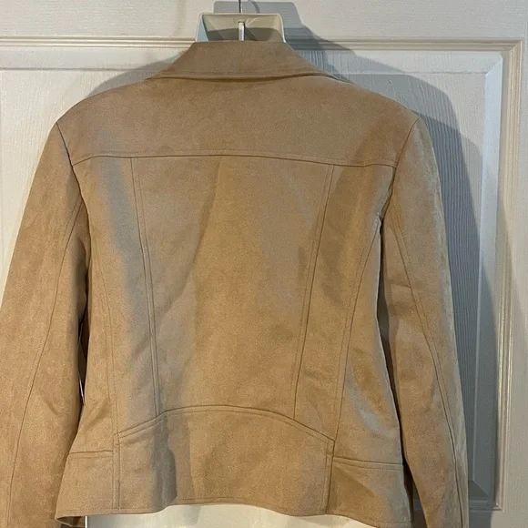 BB Dakota Light Brown Leather Jacket - Picture 5 of 12